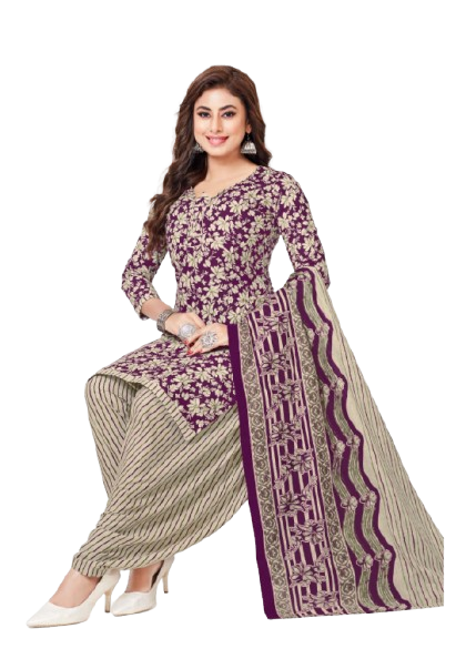 Patiala set Pure Cotton Readymade (XL TO 3XL) [Without Inner/Linning/Asthar]