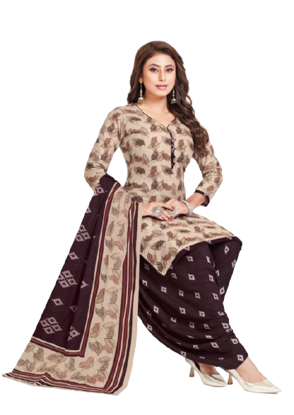 Patiala set Pure Cotton Readymade (XL TO 3XL) [Without Inner/Linning/Asthar]