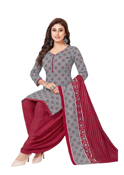 Patiala set Pure Cotton Readymade (XL TO 3XL) [Without Inner/Linning/Asthar]